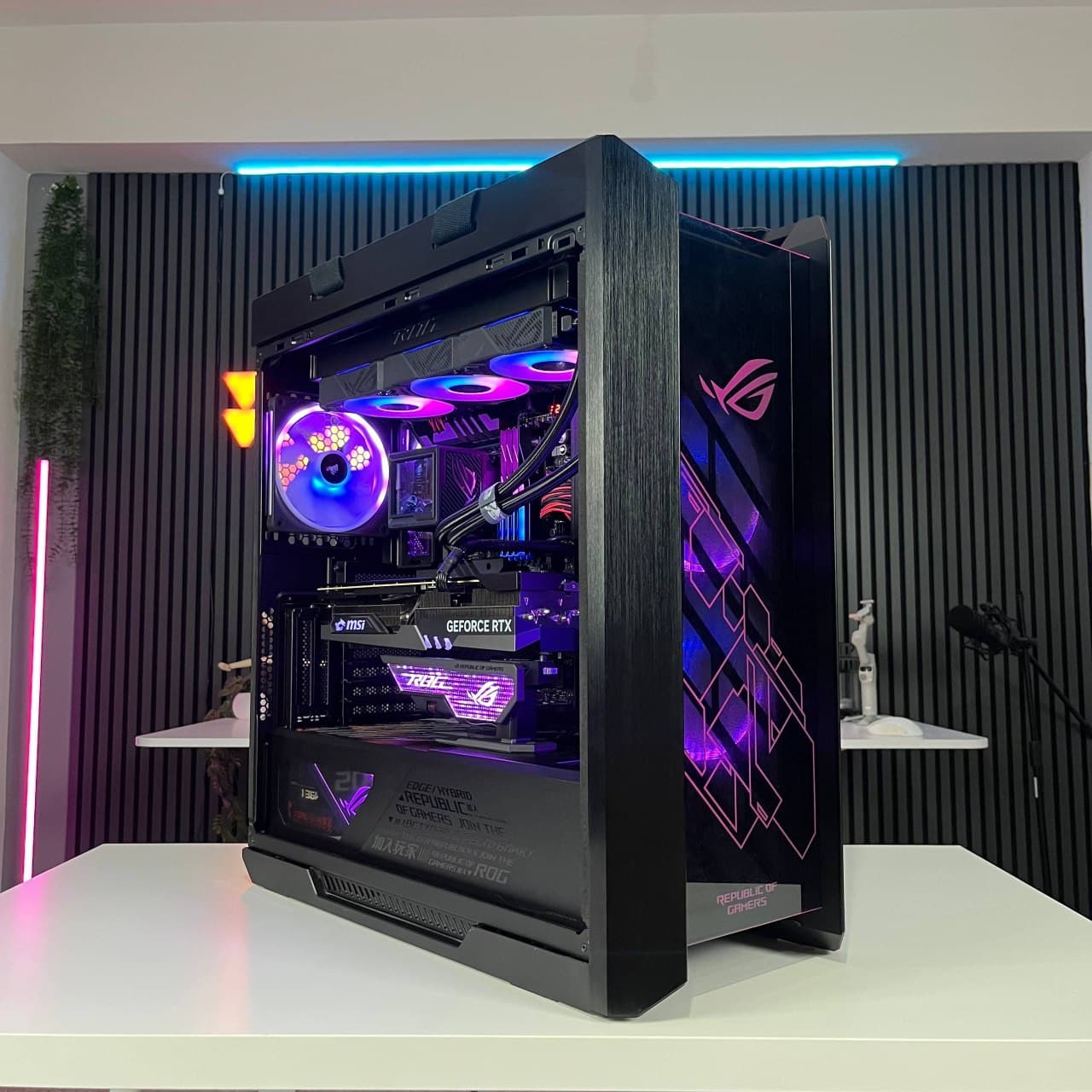 ASUS BUİLD | 9800x3D / X670E HERO / 64GB / 1 TB SSD Kartsız PC — görsel 7/8