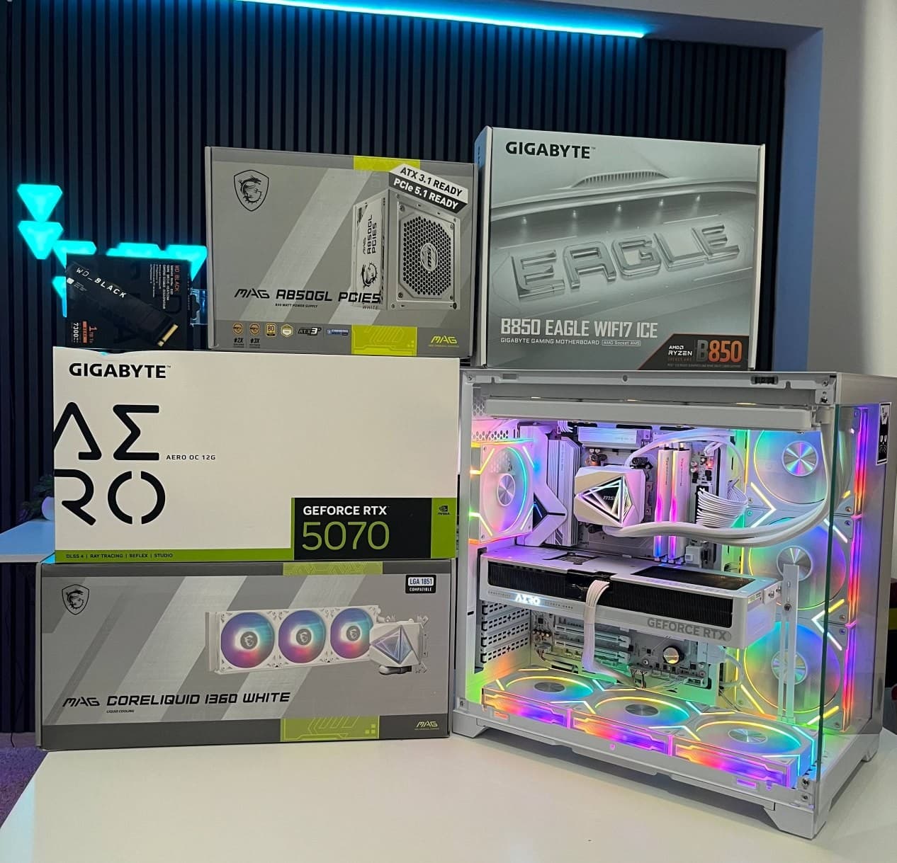 KAR BUİLD | 7800X3D / 32GB Ram / RTX 5070 / 1 TB SSD Hazır PC — görsel 6/9