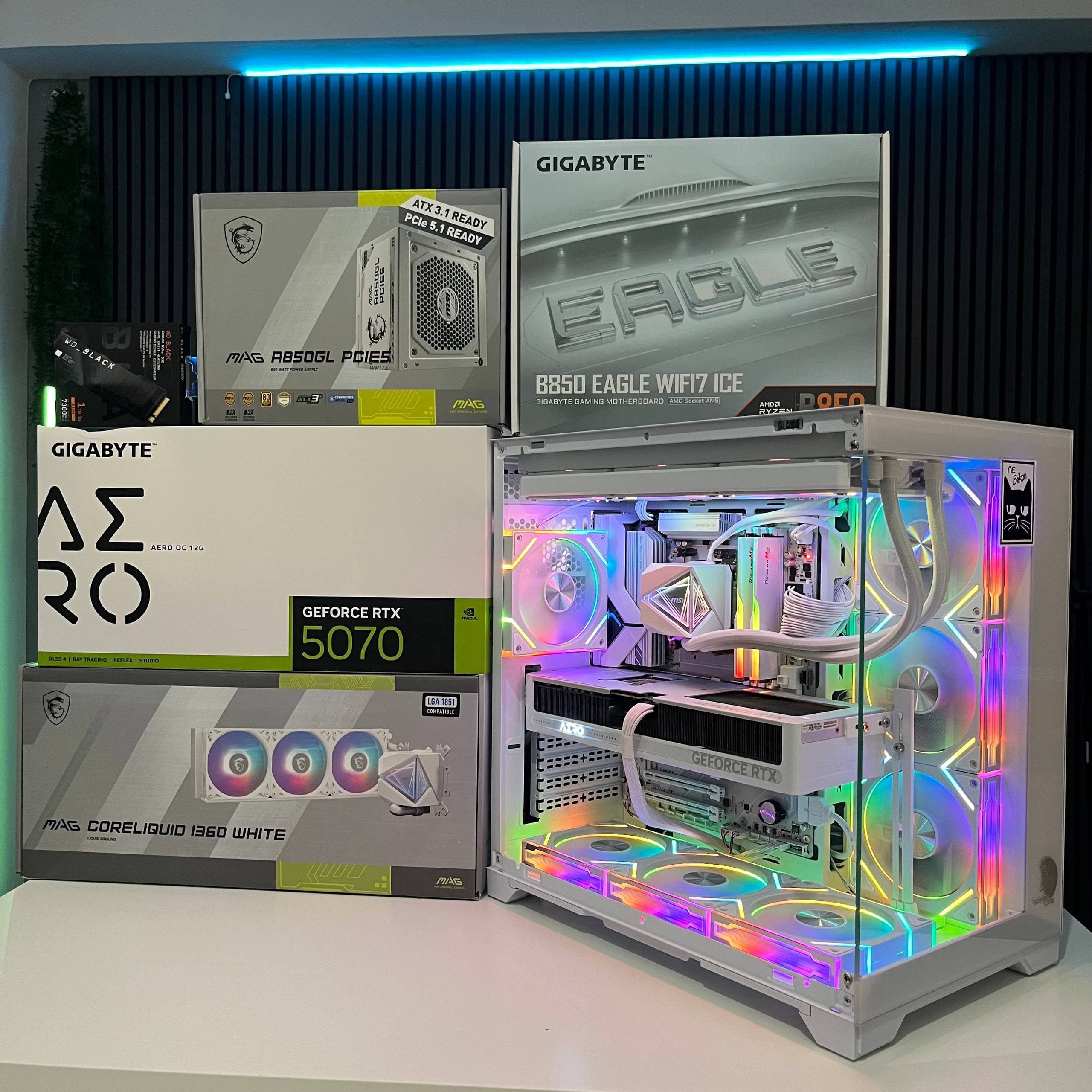 KAR BUİLD | 7800X3D / 32GB Ram / RTX 5070 / 1 TB SSD Hazır PC — görsel 8/9