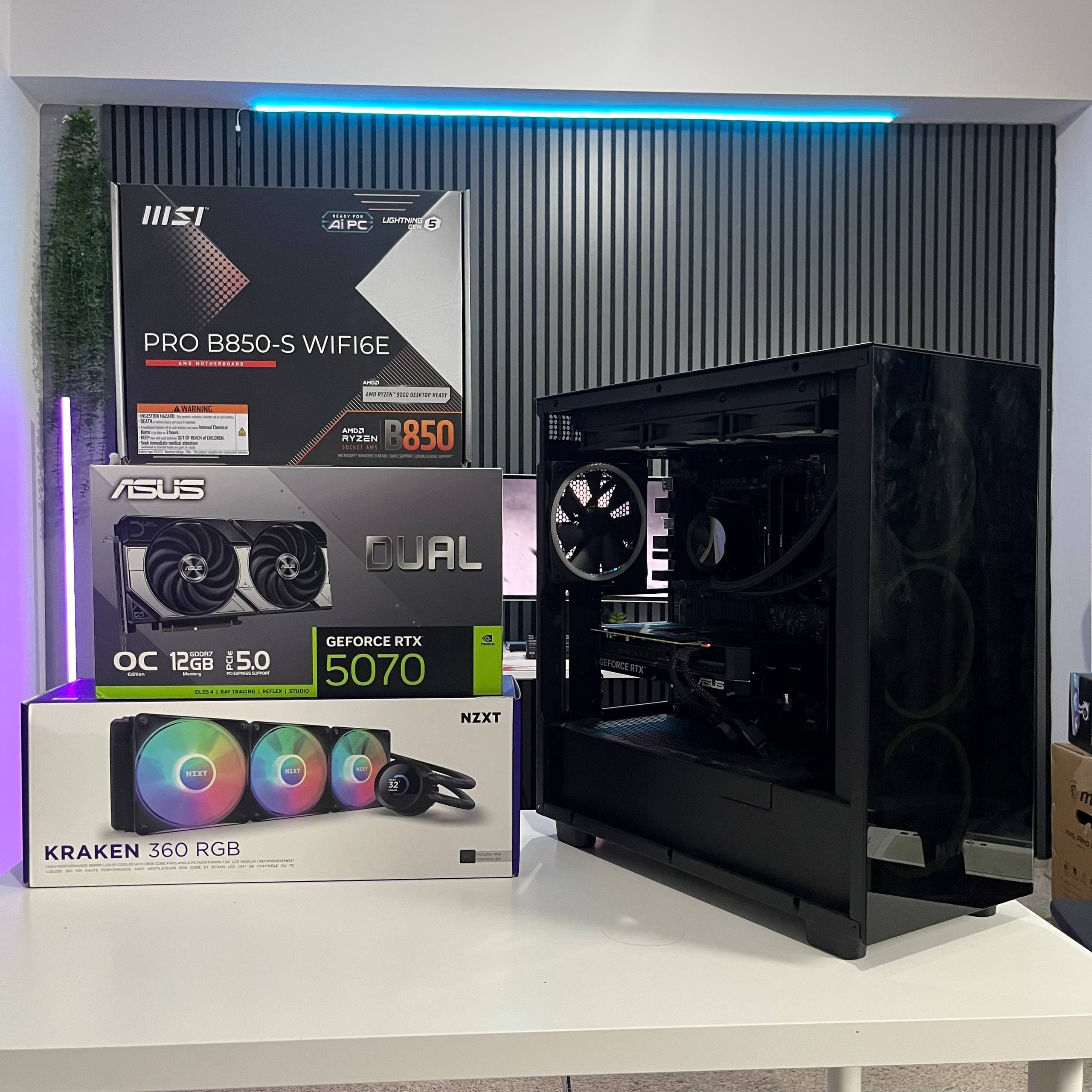 9700x / RTX 5070 / 32GB Ram / 512 GB SSD Hazır PC — görsel 1/4