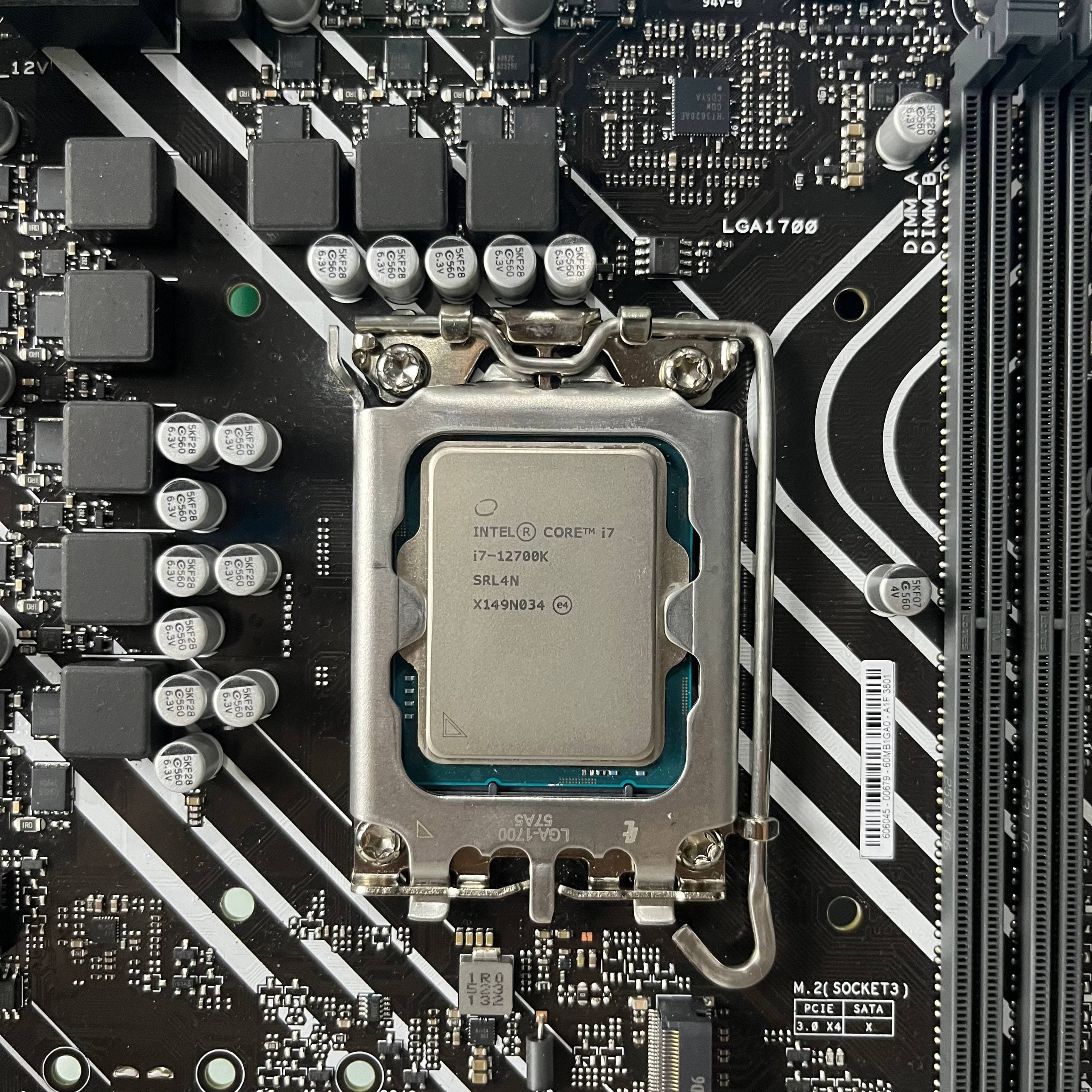 i7 12700K + H610M-K Anakart Bundle Set — görsel 3/3