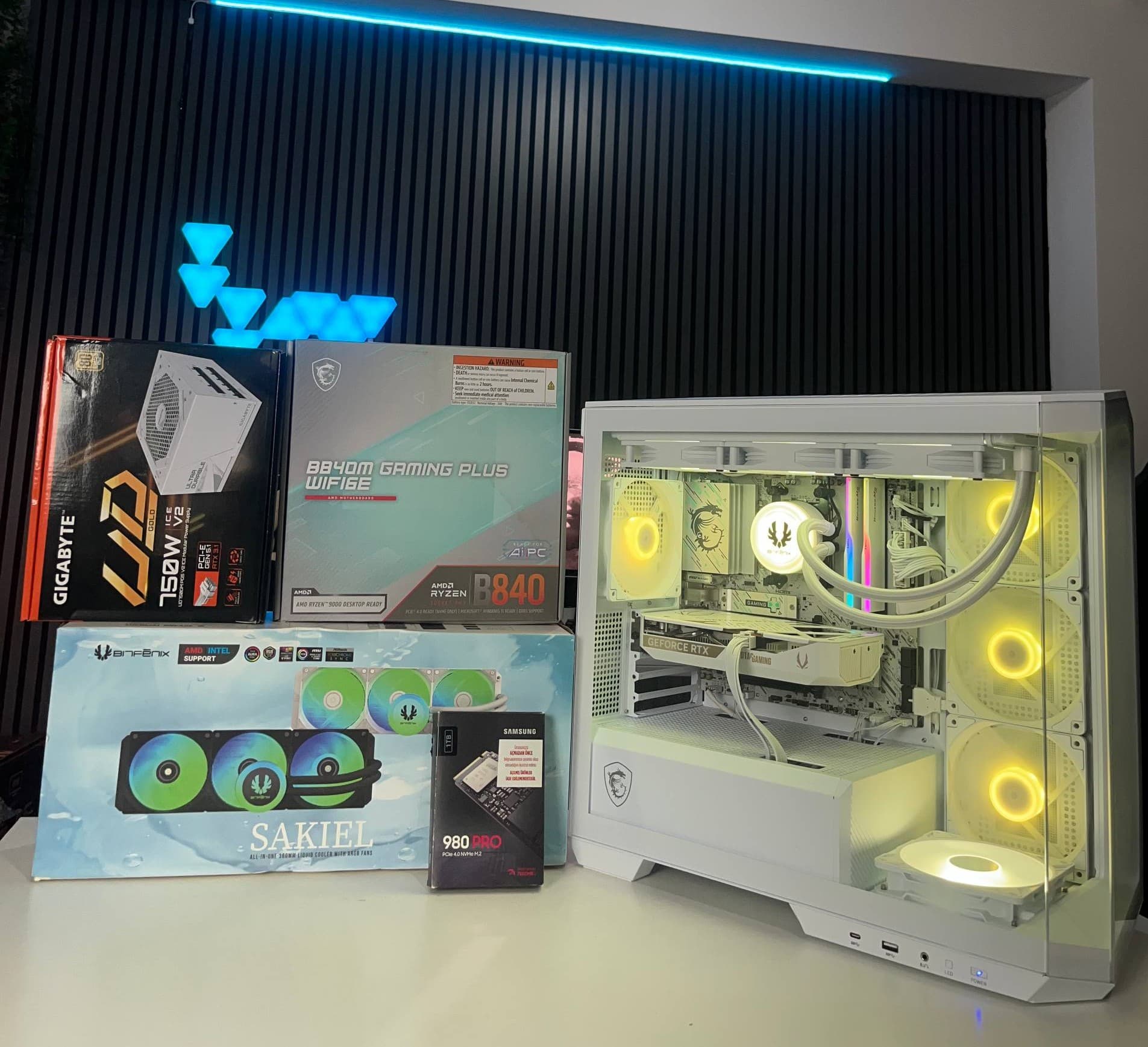 7500F / 32GB Ram / RTX 5060 / 1 TB M.2 Hazır PC — görsel 2/7