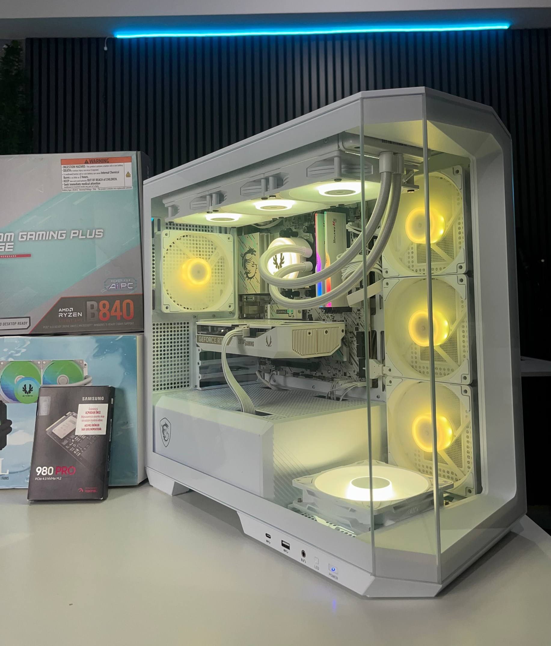 7500F / 32GB Ram / RTX 5060 / 1 TB M.2 Hazır PC — görsel 3/7