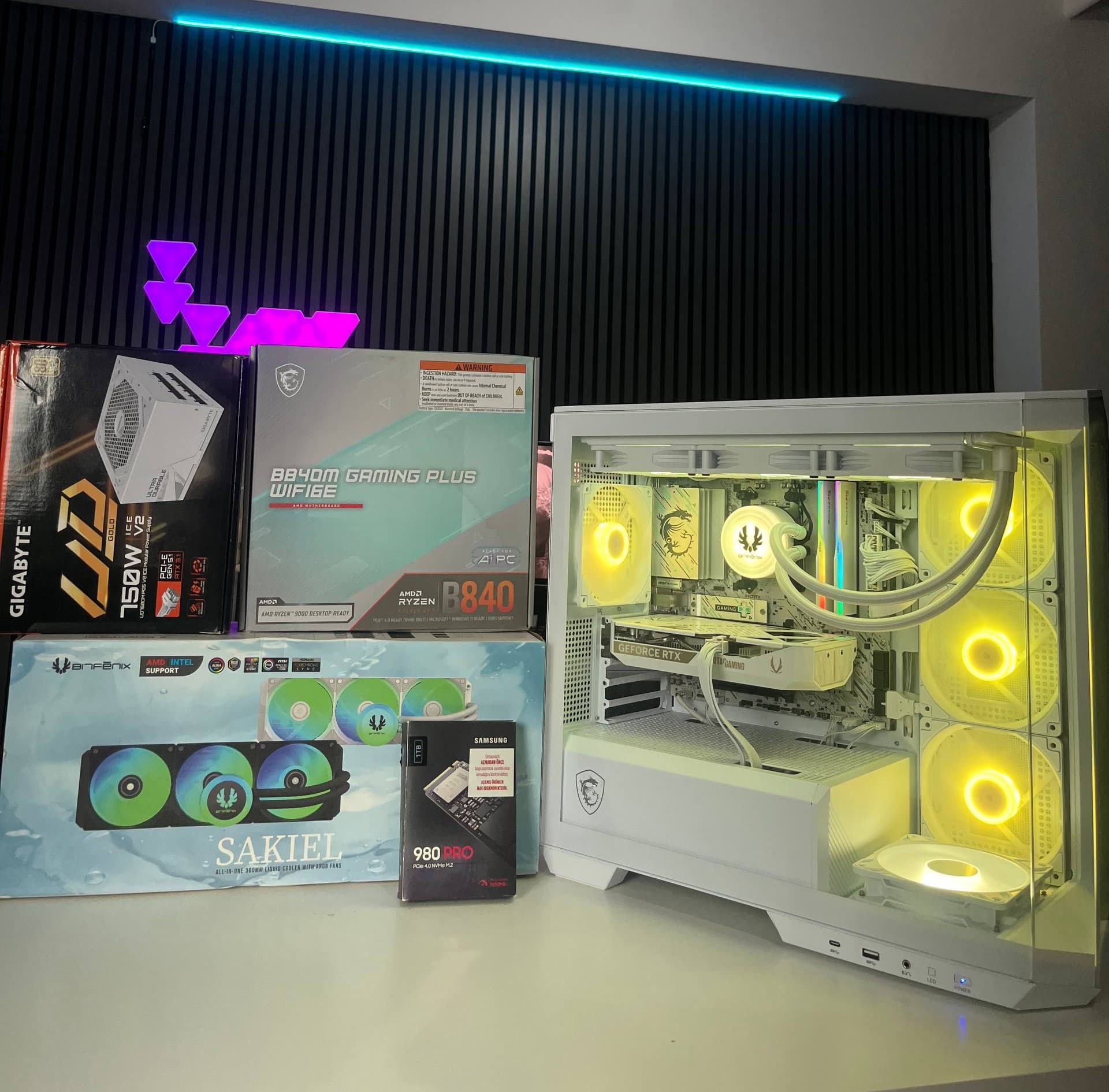 7500F / 32GB Ram / RTX 5060 / 1 TB M.2 Hazır PC — görsel 5/7