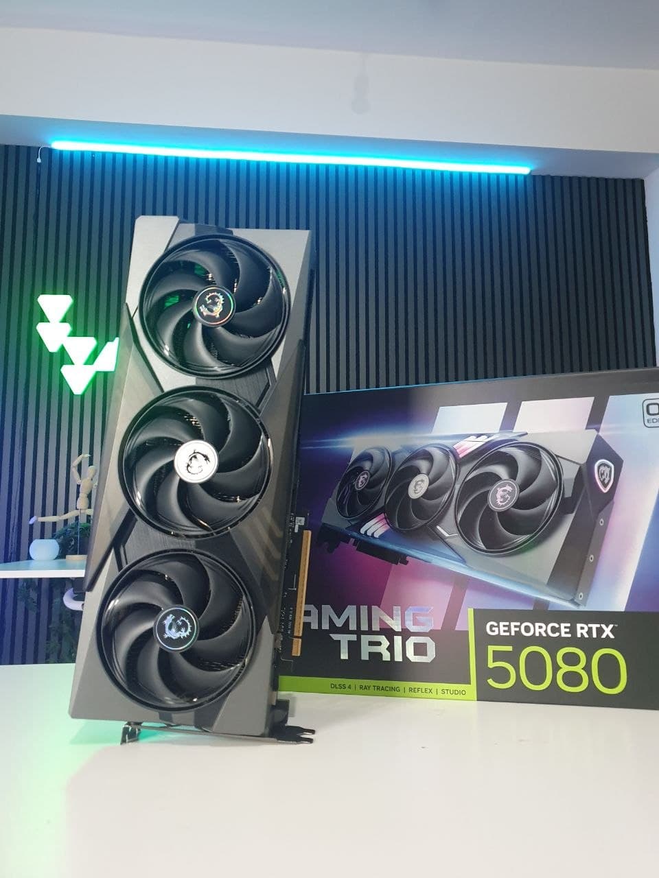 MSI RTX 5080 Gaming Trio OC 256 Bit GDDR7 16 GB Ekran Kartı — görsel 2/6