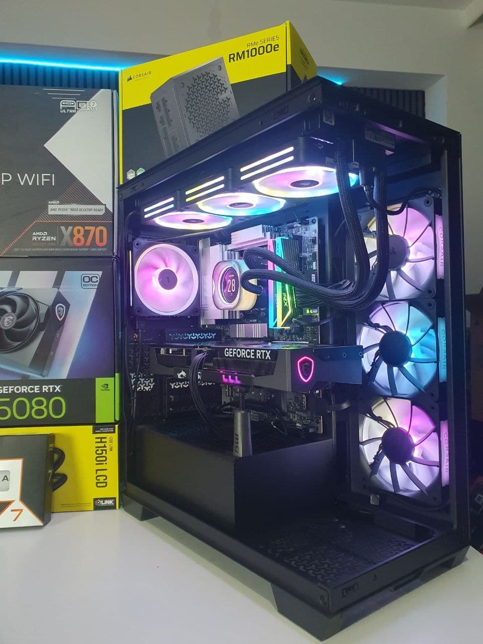 9800x3d / 32GB Ram / RTX 5080 / 2 TB M.2 Hazır PC — görsel 3/8