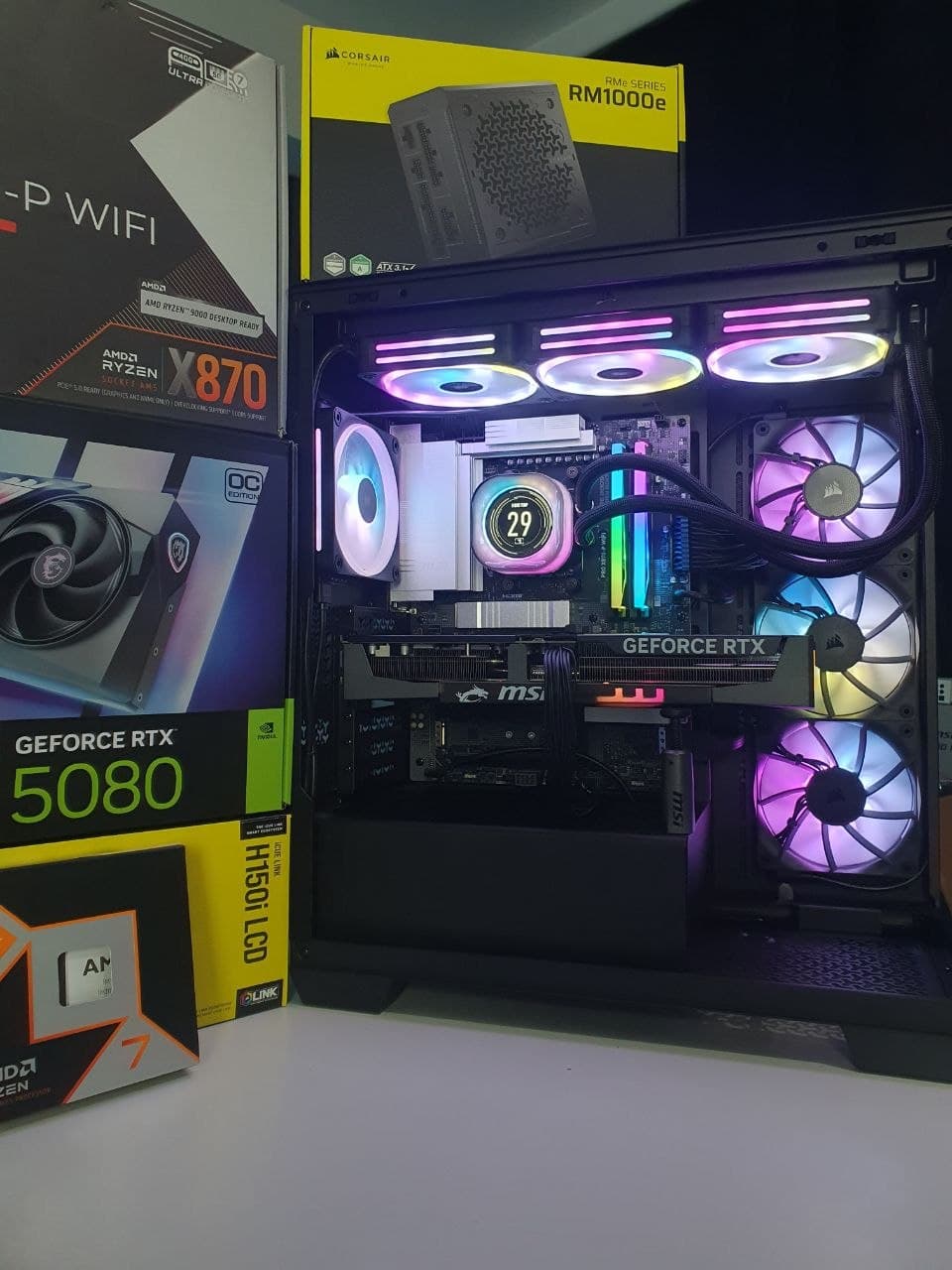 9800x3d / 32GB Ram / RTX 5080 / 2 TB M.2 Hazır PC — görsel 5/8