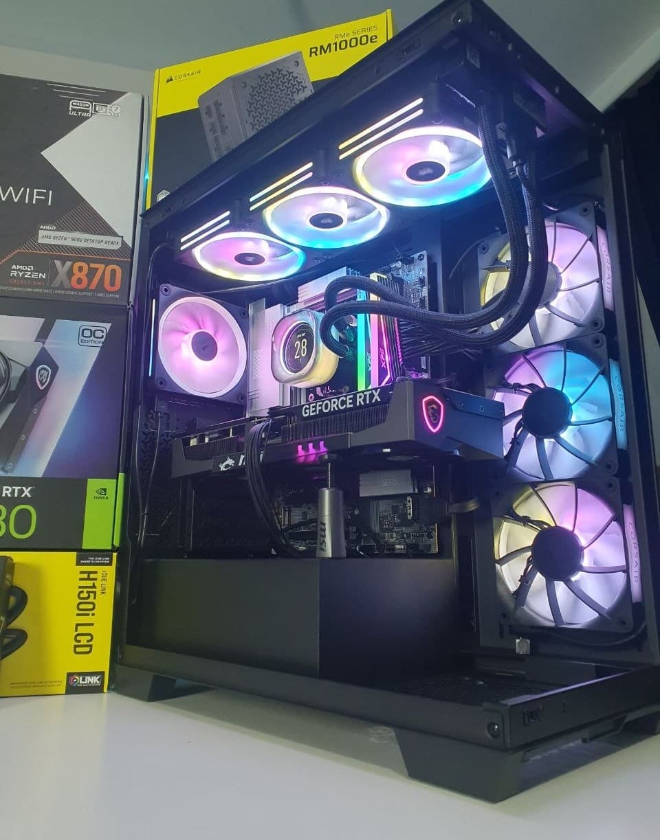 9800x3d / 32GB Ram / RTX 5080 / 2 TB M.2 Hazır PC — görsel 6/8