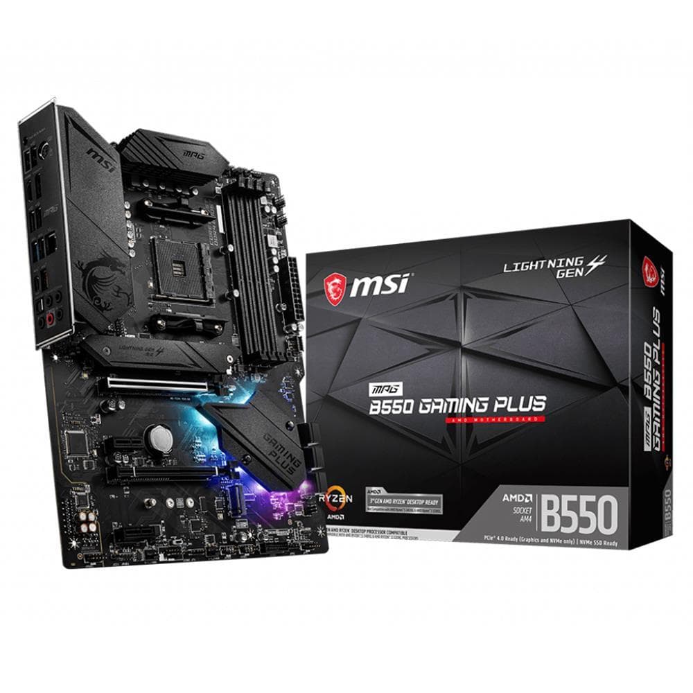 MSI MPG B550 GAMING PLUS AM4 Anakart — görsel 1/1